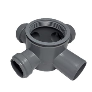 SIFÃO 3 ENT. 40 110 115 S/TAMPA PVC PN4