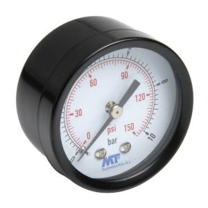 MANÓMETRO 0-10BAR LIG AXIAL 1/4" 50MM
