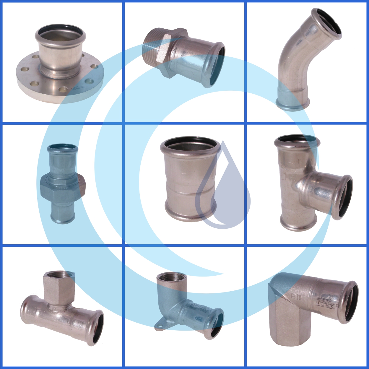 fixação calha técnica h2tubo